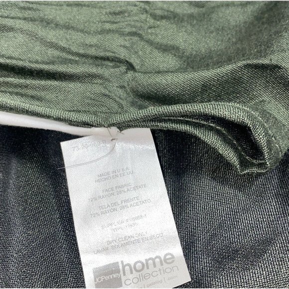 jcpenney Accents Vintage 98s 90s Jc Penney Valances Curtains Dark Green Luxury Rare Bead